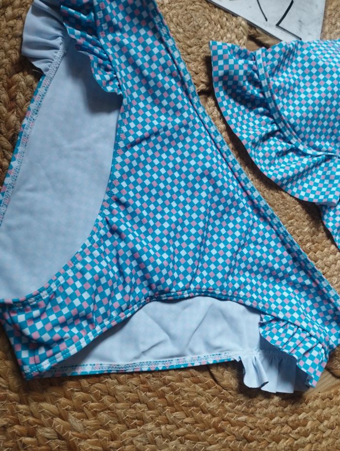 Maillot de bain bikini 42 xl neuf bleu - photo numéro 5