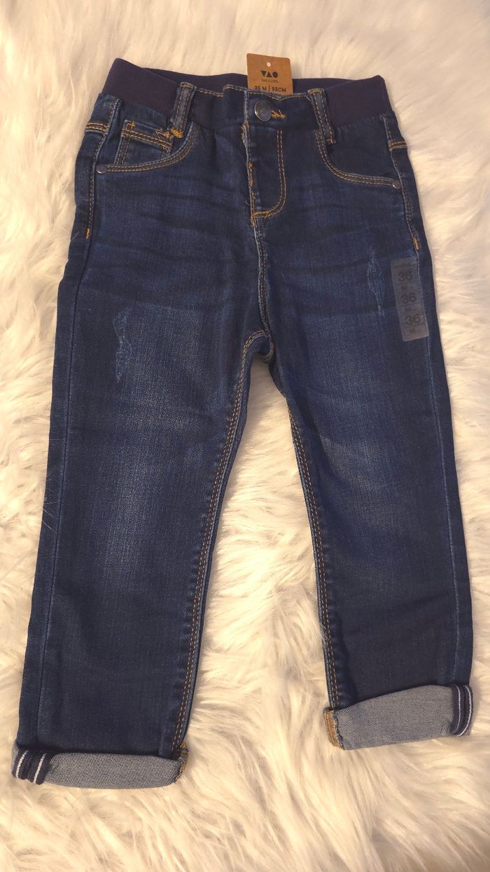 (Neufs non portés)🏷🥰😍 ensemble polo mc et jeans slim 36mois/3ans garçon 🥰😍💙 - photo numéro 6