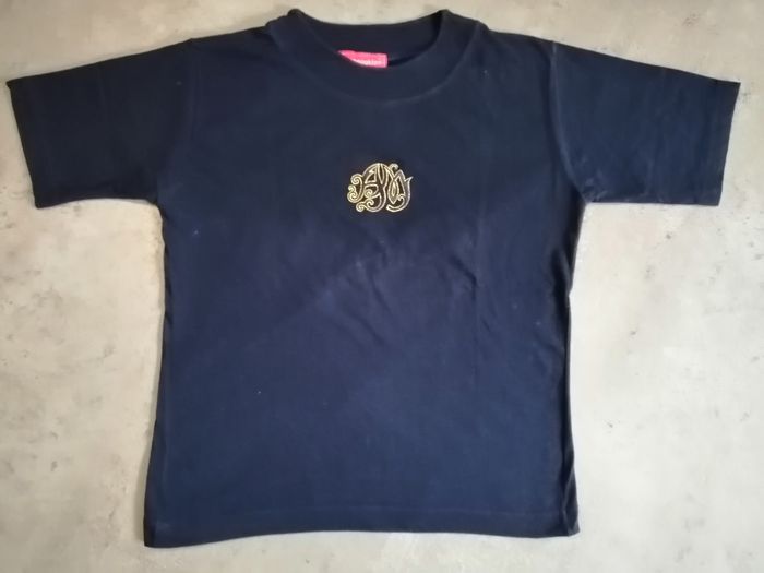 t shirt marine et doré Taille 2 ALAIN MANOUKIAN neuf - photo numéro 2