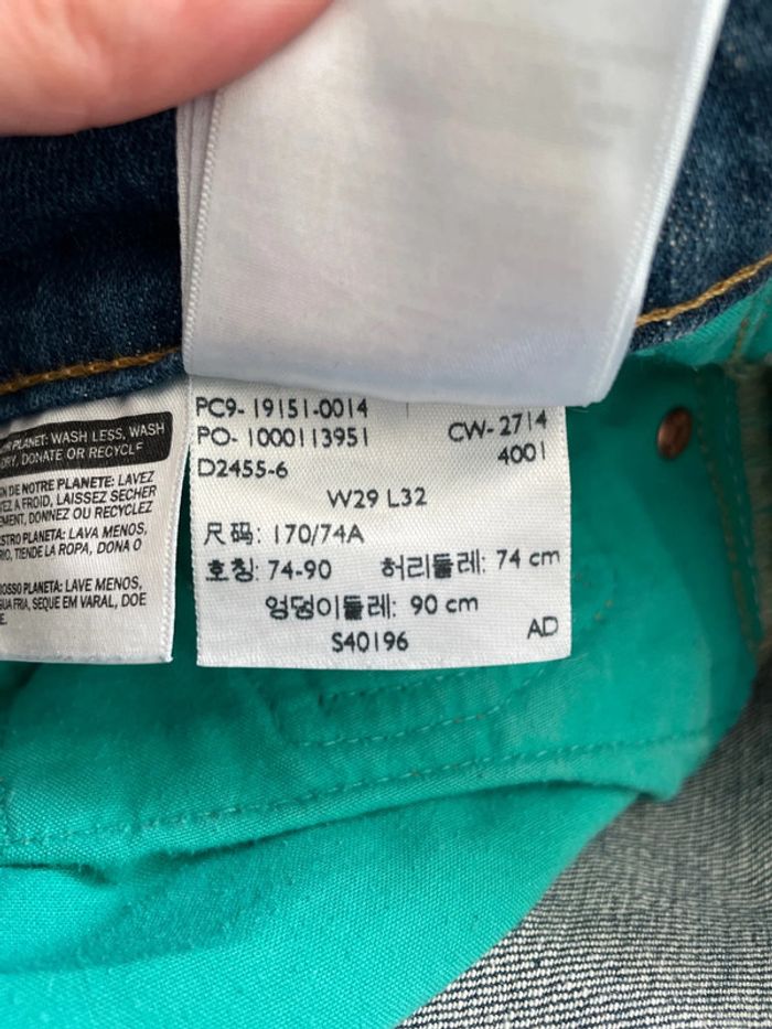 Jeans Levis homme 511 w29 L32 - photo numéro 6