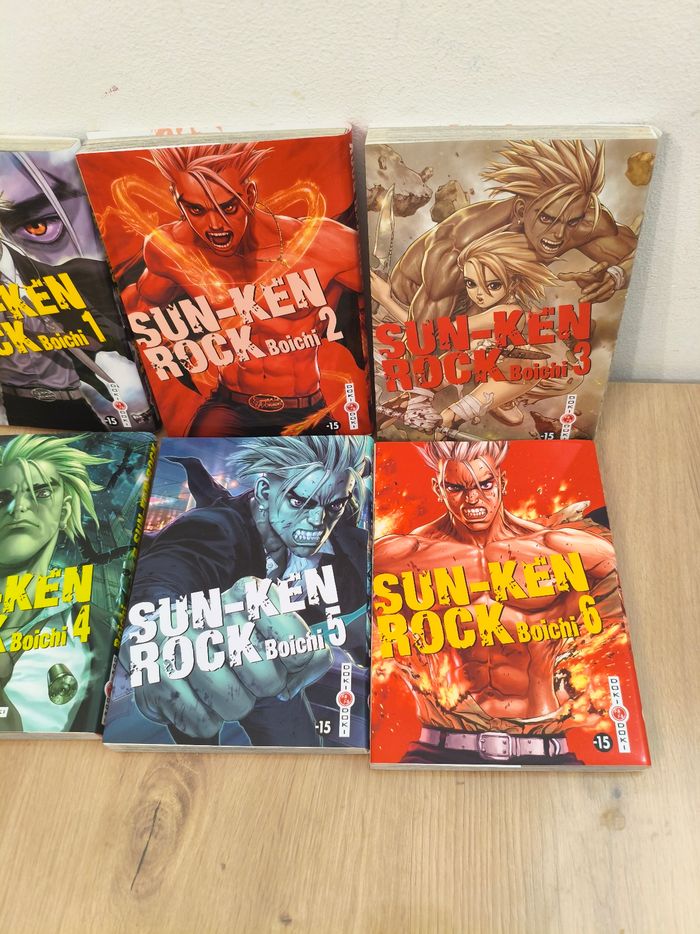 Lot Mangas Sun-Ken Rock - photo numéro 4