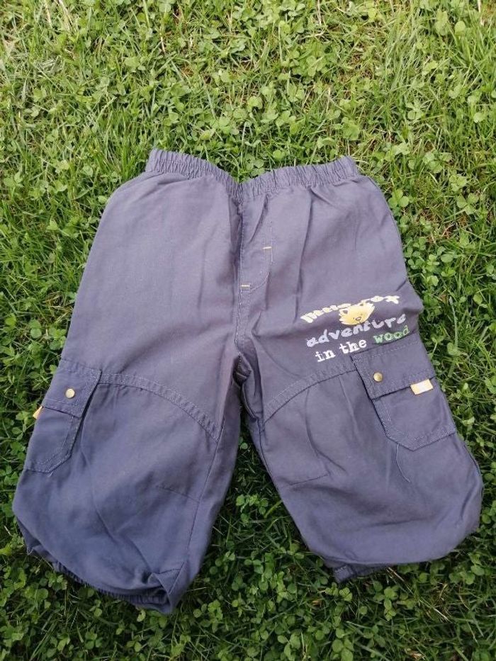 pantalon gris 12 mois