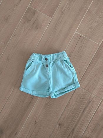 Short bleu turquoise gemo
