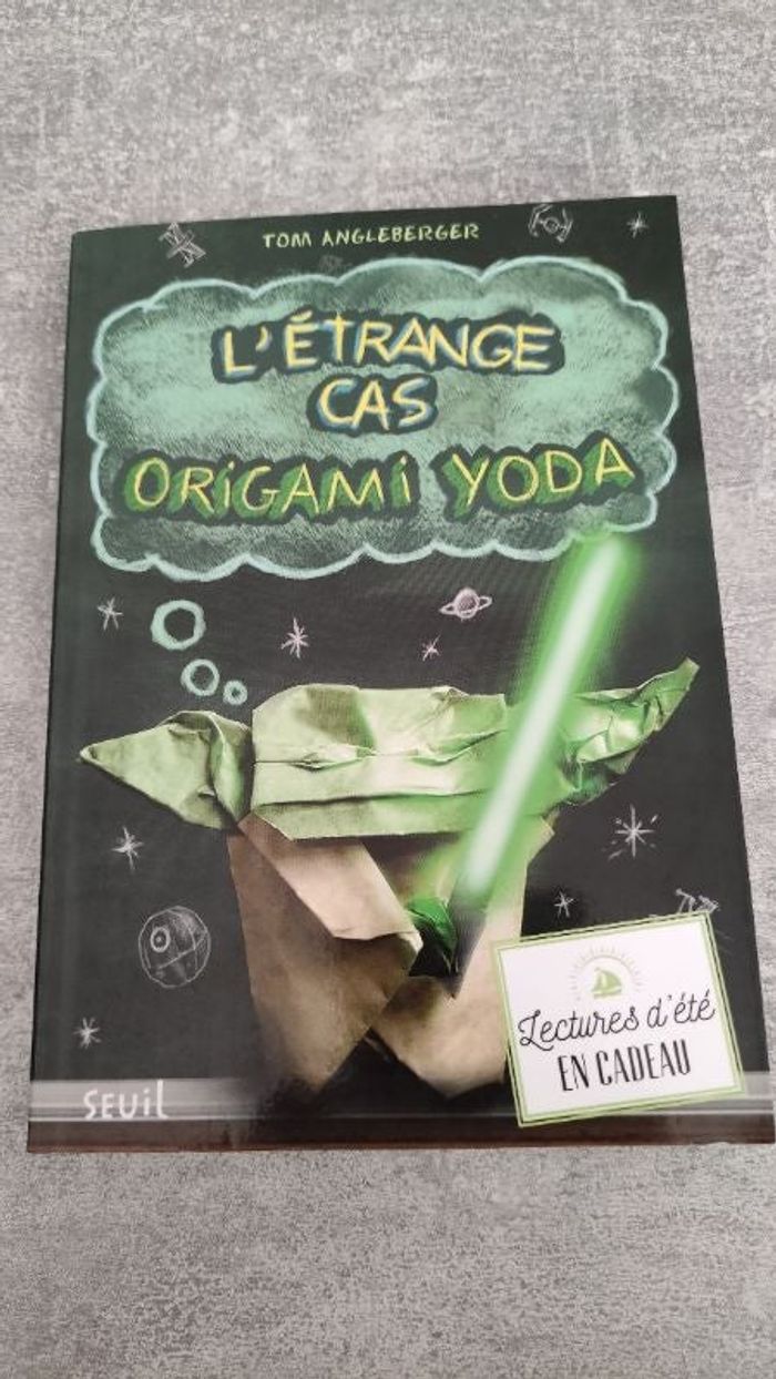 Livre L'étrange cas origami yoda