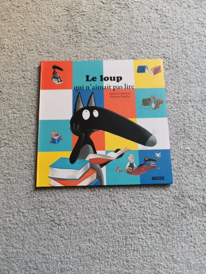 Le loup qui n'aimait pas lire