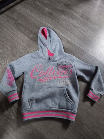 Sweat à capuche fille