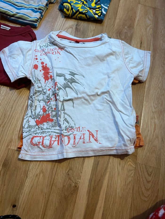 Lot de 8 t-shirt taille 2ans - photo numéro 6
