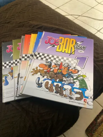 Lot de 7 bandes déssinées - Collection complète Joe Bar Team - Vents d’Ouest - n57q