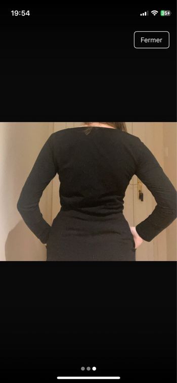 Teeshirt à manche longue noir 