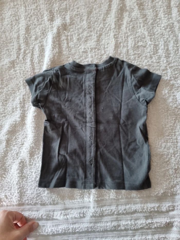 Tee-shirt kiabi gris foncé - photo numéro 4