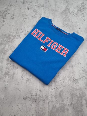Sweat Tommy Hilfiger bleu – Taille M/38 Femmes