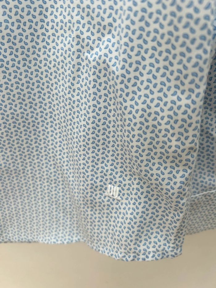 Chemise bleu manches longues en coton Jules - taille M - photo numéro 3