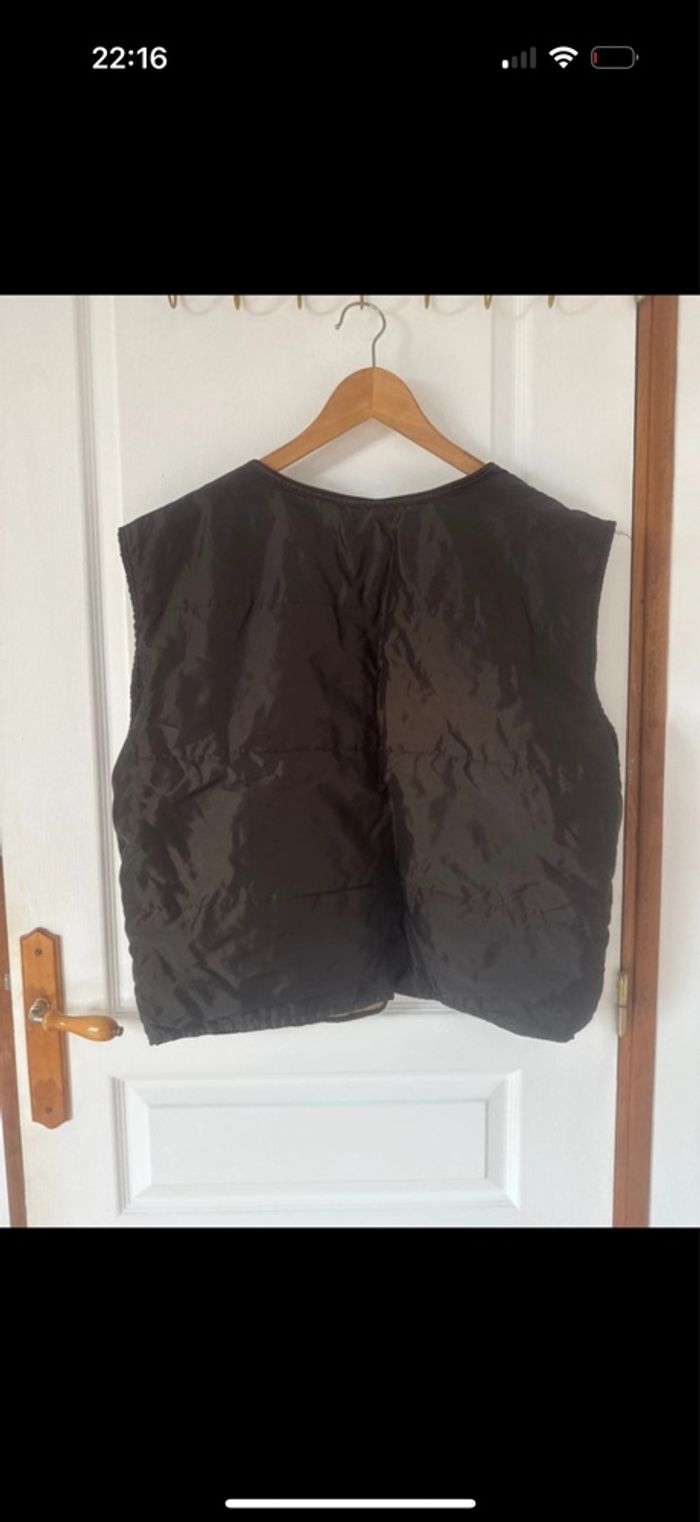 Veste aviateur sans manche Redskins - photo numéro 4