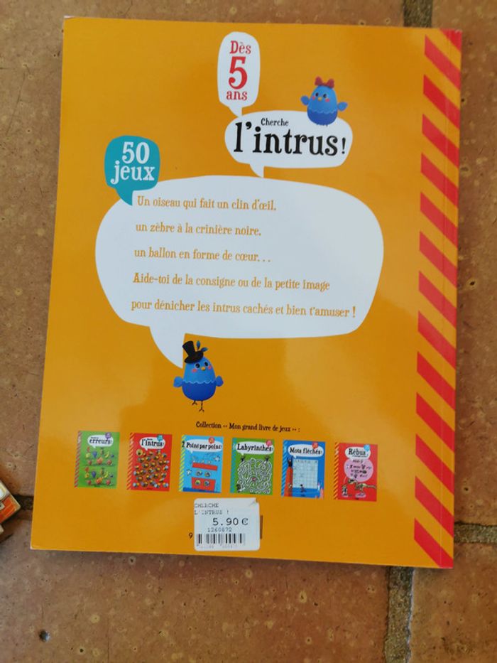 Livre de 50 jeux. Cherche l'intrus ! - photo numéro 2