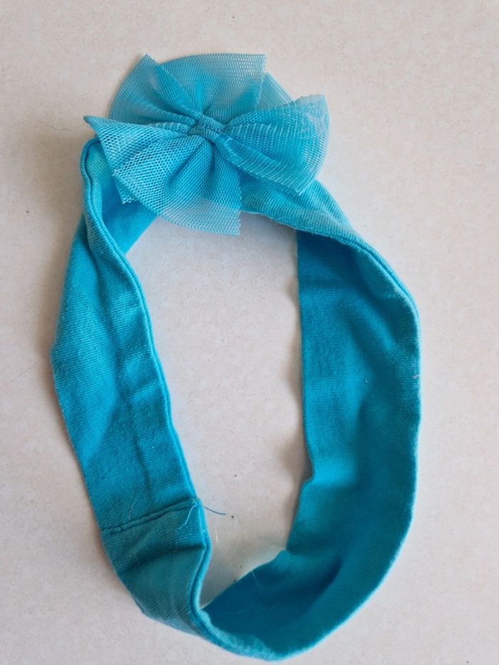 Bandeau fille bleu
