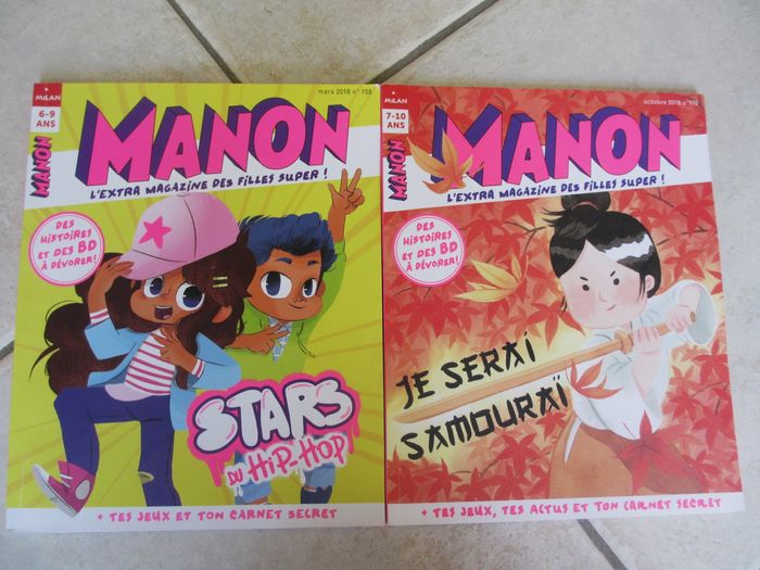 Lot de 13 magazines Manon n° 158 et n° 164 à 175 - Milan - photo numéro 2