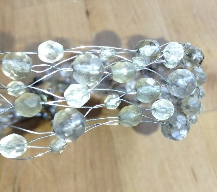 Collier choker perles grises Agatha - photo numéro 5