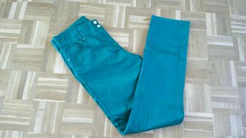 Pantalon ajuste  breal  Vert  emeraude T38