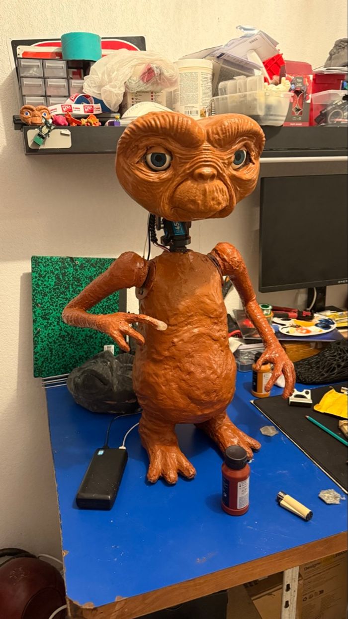 Animatronic E.T. – Création Unique & Ultra Réaliste - photo numéro 2