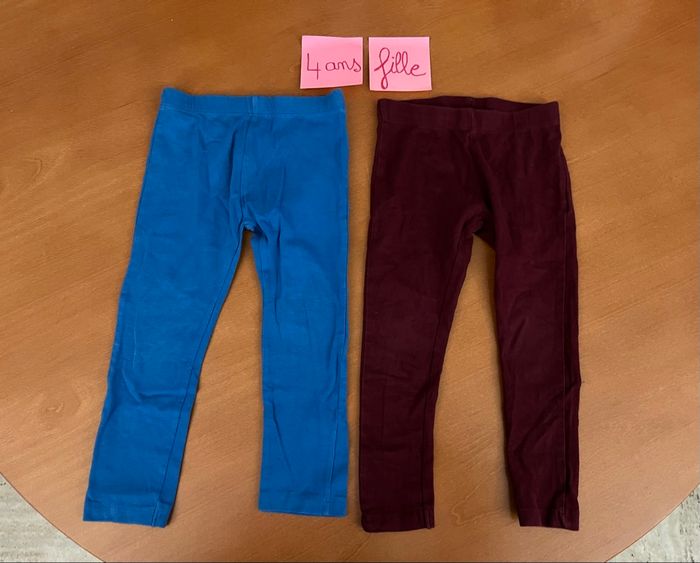 Lot de 2 leggings Kiabi - photo numéro 4