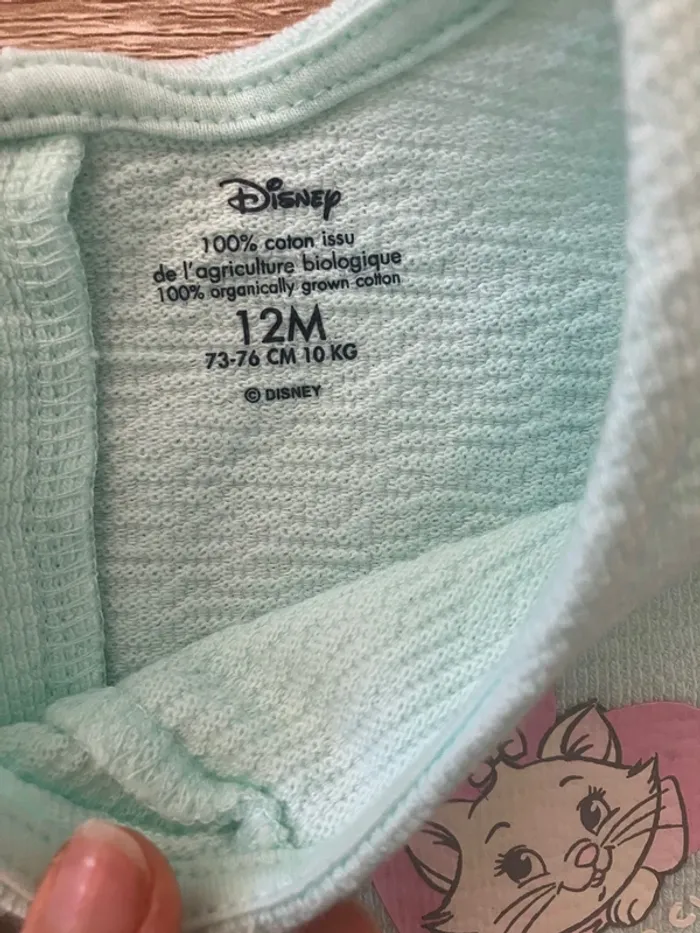Combishort Disney fille en coton biologique - photo numéro 3