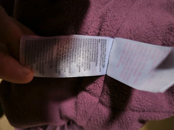 Lot 7 pièces ton violet rose 4/5 ans - photo numéro 4