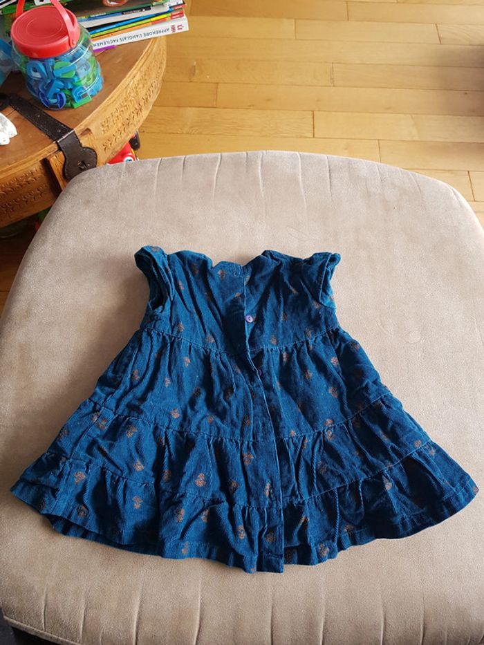 robe en velour tbe sergent major 3 mois - photo numéro 2