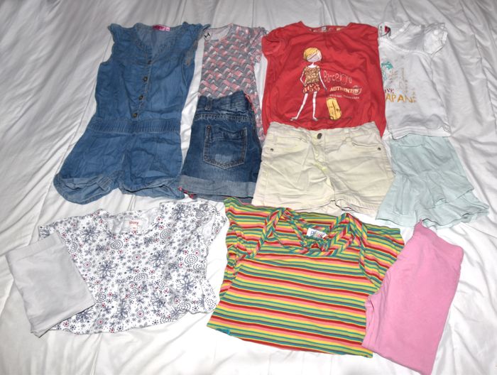 Lot de vêtements pour fille été, taille 8 ans (3)
