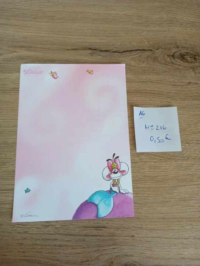 Feuille Diddl A6 216 0,50€