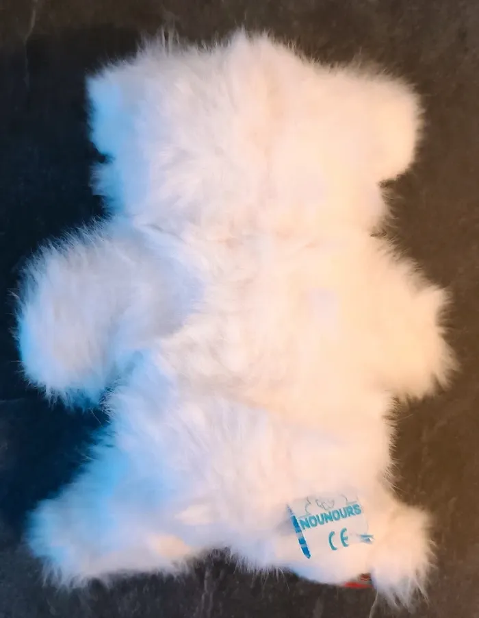 Peluche ourson blanc - Nounours - photo numéro 4