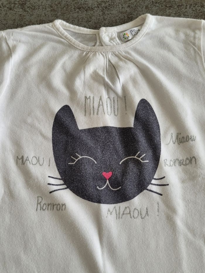 Tee-shirt - 9 mois - - photo numéro 3