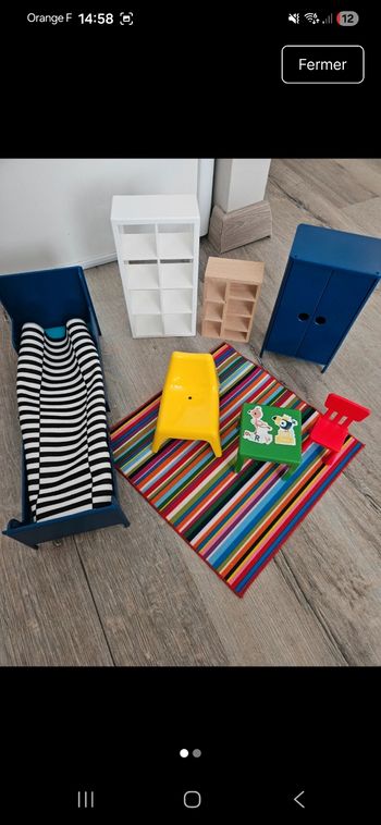 Lot ikea pour poupée