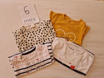 Lot t-shirts manches longues