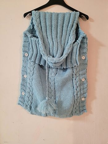 Nid d ange en tricot fait main