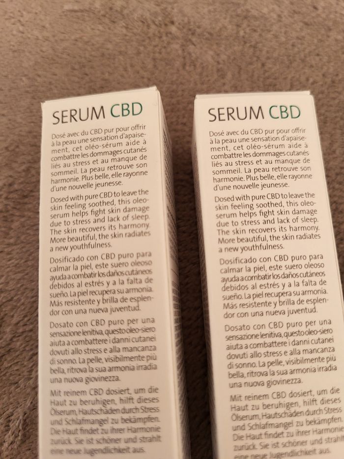 Lot serum nuit visage au CBD - photo numéro 4