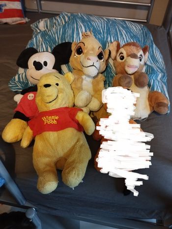 Lot peluches disney
