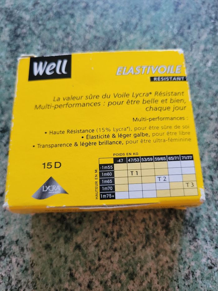 Collant Well Elastivoile resistant - photo numéro 3