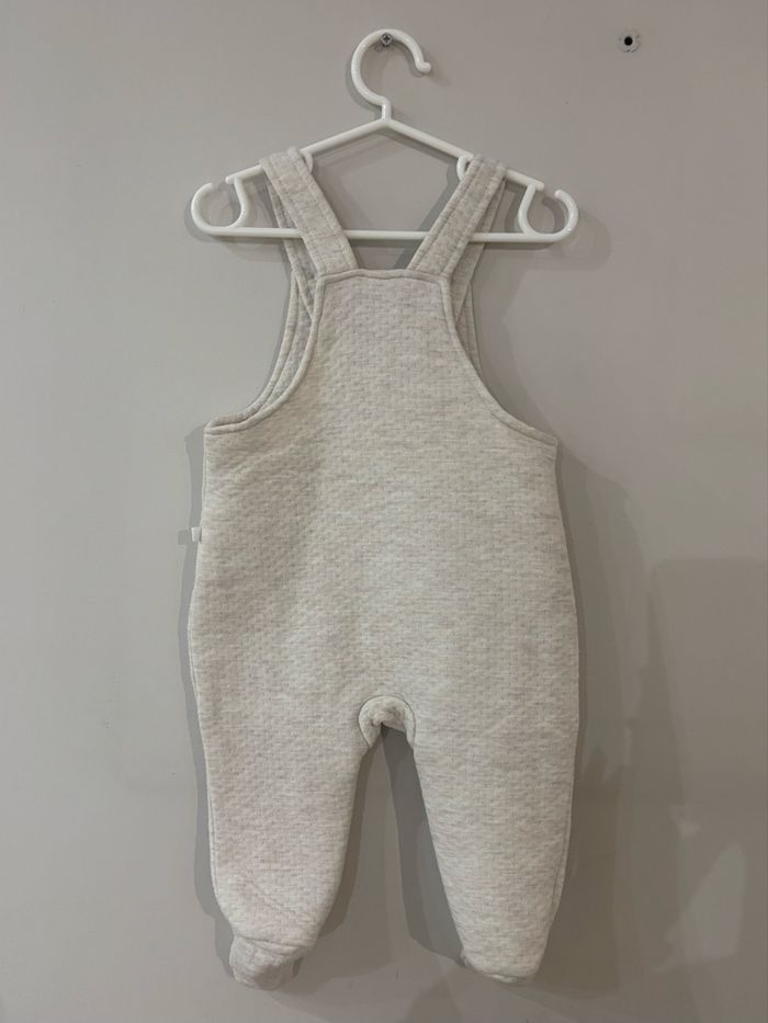 Salopette beige pour bébé - photo numéro 2