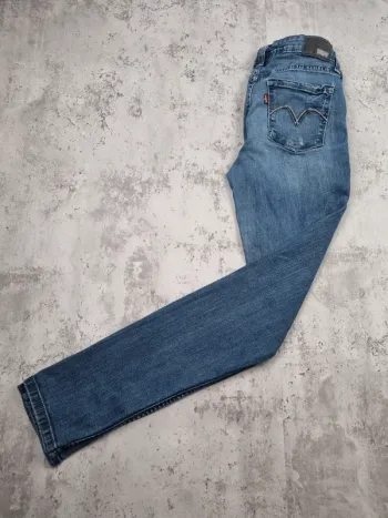 Jeans Levi’s Skinny bleu – Taille 38 Femme (mesures en photos)