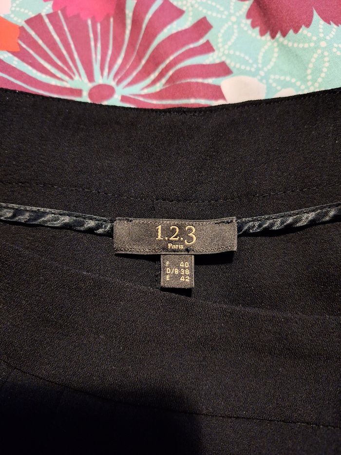Pantalon noir femme 123 taille 40 - photo numéro 3