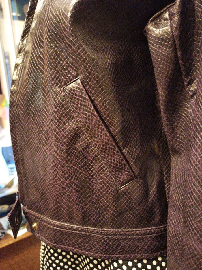 Veste similicuir - photo numéro 3