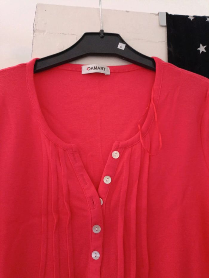 Tee-shirt Damart manches courtes - photo numéro 3