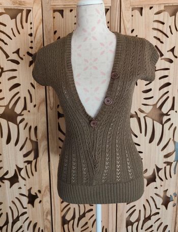 pull manches courtes décolleté plongeant T L Celopwoman