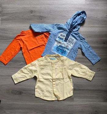 Lot 3 hauts taille 12 mois