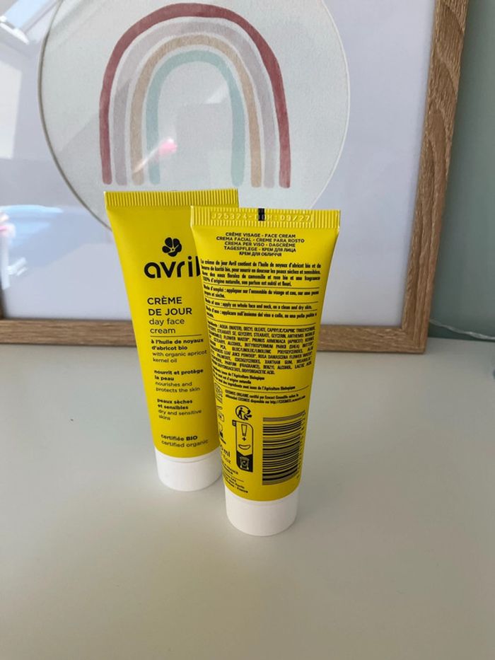 Lot de tubes de crèmes visages avril - photo numéro 3