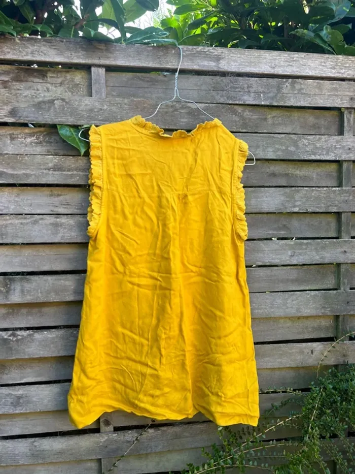 Blouse jaune Promod – Taille estimée L 40/42 – Très bon état - photo numéro 6