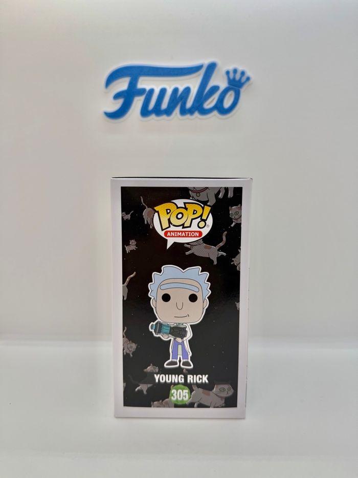 Funko Pop Rick et Morty Young Rick 305 Hot Topic 🇺🇸 - photo numéro 5