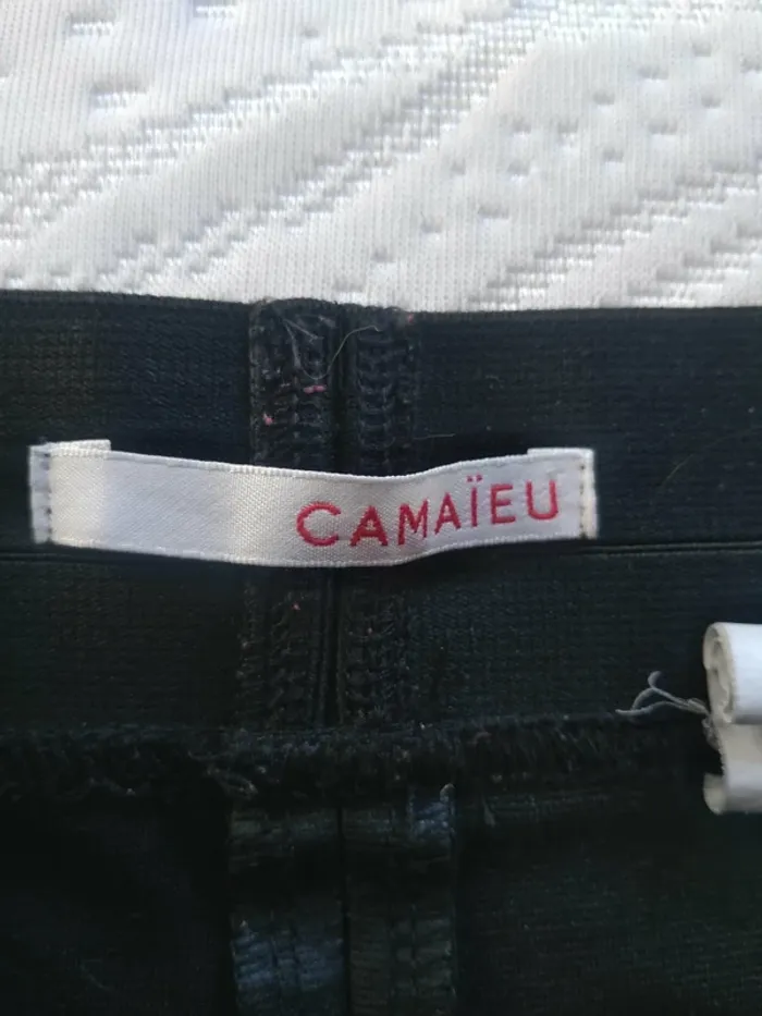 Jupe Femme Noir "Cuir"Camaïeu - photo numéro 3