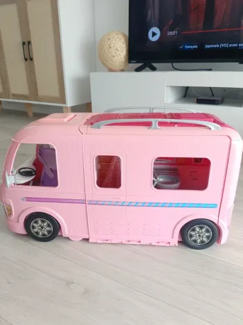 Camping car barbie