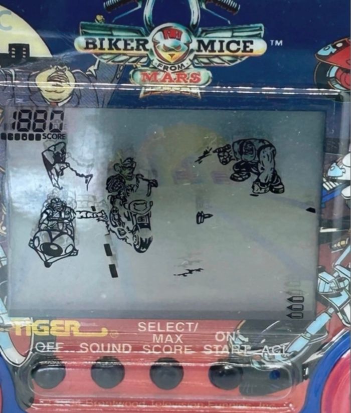 Tiger Electronics " Collector Numéroté " modèle: Biker Mice From Mars 1994 ( Neuf sous Blister) - photo numéro 4